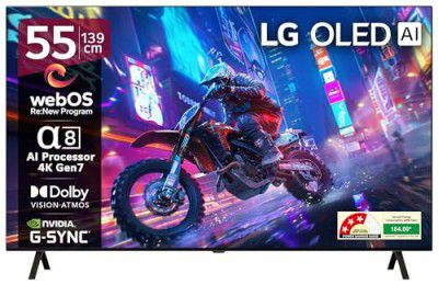 [Extra ₹13750 OFF] LG (55") OLED B4 Series 4K Ultra HD Smart OLED TV OLED55B46LA