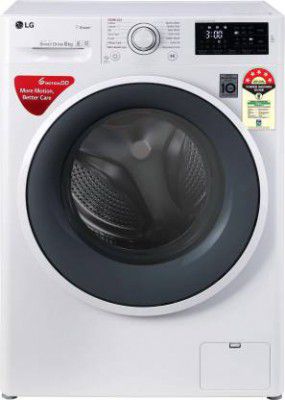 LG 6 kg With Steam Fully Automatic Front Load (FHT1006ZNW.ABWQEIL)