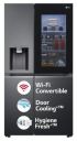 LG 630 L Frost-Free Inverter Wi-Fi InstaView Door-In-Door Side-By-Side Refrigerator (GL-X257AMC3)...