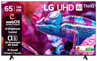 [Extra Rs 8250 Off] LG (65") UR75 Series 4K Ultra HD Smart LED TV 65UR75006LC