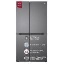 LG 655 L Frost-Free Inverter Side-By-Side Refrigerator (2023 Model, GL-B257HDSY)...