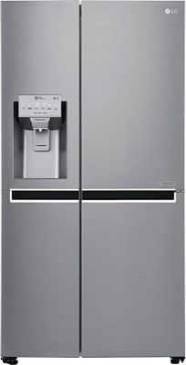 LG 668 L Inverter Linear Frost Free Side-by-Side Refrigerator (GC-L247CLAV)