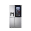 LG 674 L Frost Free Inverter Linear ThinQ (Wi-fi) InstaView Door-in-Door Side-by-Side Refrigerator (GC-X257CSES)...