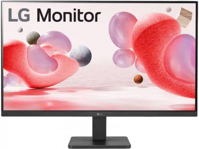 LG 68 (27 inch) Full HD IPS Panel with 3-Side Borderless Display,Tilt-able Stand, Black Stabilizer, Monitor (27MR400-BB.CTRRMV)