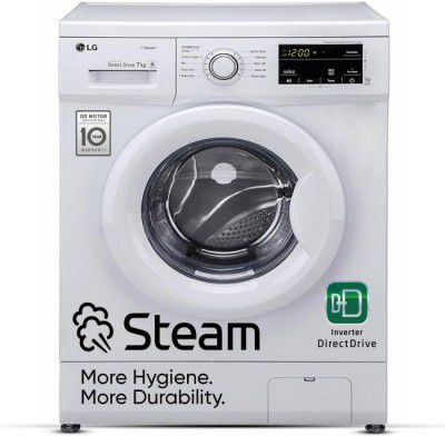 LG 7 kg 5 Star Fully Automatic Front Load Washing Machine (FHM1207SDW)