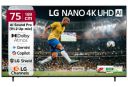 LG (75") NU87 AI Series 4K Ultra HD (3840 x 2160) Smart webOS LED TV 75NU870BPLA...
