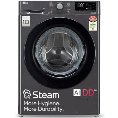 LG 8 Kg 5 Star Inverter AI Direct Drive Fully-Automatic FHP1208Z3M Front Load Washing Machine