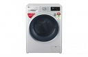 LG 8 KG Fully Automatic Front Load Washing Machine (Silver, FHT1408ZNL)...