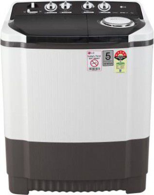 LG 8 kg Roller Jet Pulsator Wind Jet dry 5 Star rated Semi Automatic (P8030SGAZ)