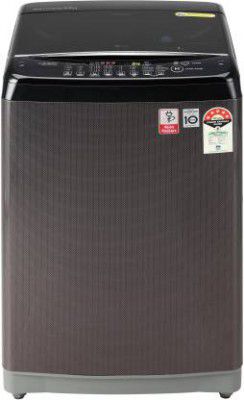 LG 8 kg with Auto Pre Wash Smart Diagnosis Smart Closing Door and 10 Water Levels Fully Automatic Top Load (T80SJBK1Z)