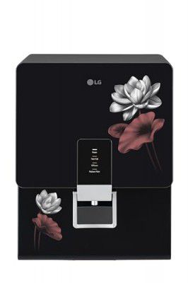LG 8L RO+UV+Mineral Booster Water Purifier with Airtight Steel Tank | WW156RTTB, Black