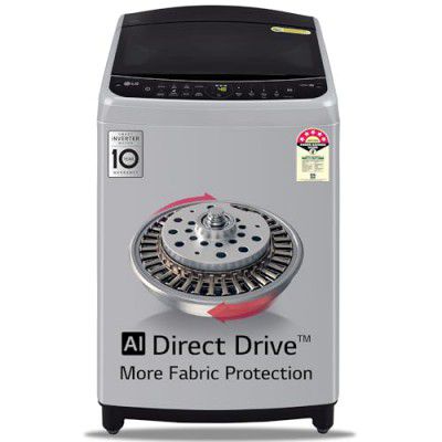 LG 9 Kg 5 Star Inverter Fully-Automatic Top Load Washing Machine (THD09NPF)