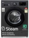 LG 9 kg 5 Star with Steam, Inverter Direct Drive,Fully Automatic Front Load Washing Machine with In-built Heater Black (FHM1409BDM)...