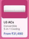 LG convertible ACs from ₹ 31490 in Flipkart Big Billion Days Sale ...