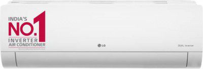 LG AI Convertible 6-in-1 Cooling 2023 Model 1.5 Ton 5 Star Split AI Dual Inverter Plastmaster (Ionizer) 4 Way Swing, HD Filter with Anti-Virus Protection AC (RS-Q19HNZP)