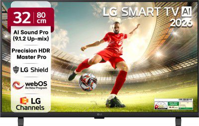 LG AI LB65 (32") Full HD LED Smart WebOS TV 2026 Edition (32LB650BPLA)