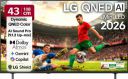LG AI QNED65 (43") Ultra HD (4K) Mini LED Smart WebOS TV (43QNED65BLA)...
