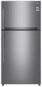 LG 630 L 3 Star Frost Free Inverter Hygiene Fresh+ Double Door Refrigerator (GR-H812HLHQ)...