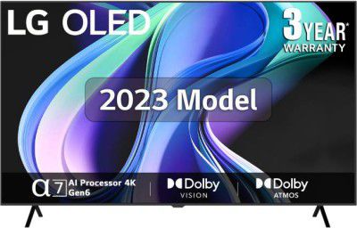 LG OLED48A3PSA OLED A3 48 inch OLED Ultra HD (4K) Smart WebOS TV a7 AI Processor Gen6, Magic Remote Control