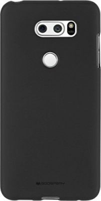 LG SF Jelly V30 Mobile Phone Cover (Black)
