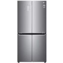 LG 594 Litres Frost Free Inverter Side-by-Side Door Refrigerator (GC-B22FTLPL.APZQEB)...