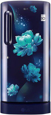 LG 215 L 4 Star Inverter Direct-Cool Single Door Refrigerator (GL-D221ABCY)