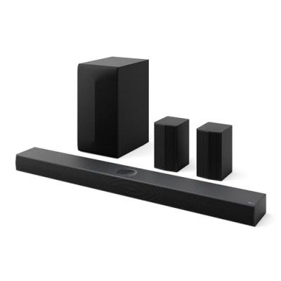 LG SQ75TR, 600W, 5.1.1 ch. Dolby Atmos Soundbar with Wireless Subwoofer, Wirless Rear Speaker, TV Synergy, Wow Orchestra,Wow Interface, QNED Matching Bracket inside (QNED TV Model