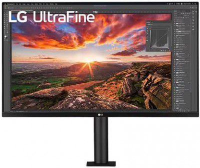 LG UltraFine (31.5") 4K Ultra HD IPS Panel HDR10, Ergonomic, USB Type-C Monitor (32UN880) 