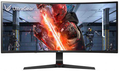 LG Ultragear - 34Gl750-B, 34" Inch Curved Ultrawide, 1Ms, 144Hz, HDR 10,Gaming Monitor
