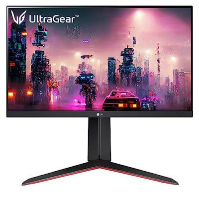 LG Ultragear IPS 24" Gaming Monitor 60 cm, 24GN65R (Black)