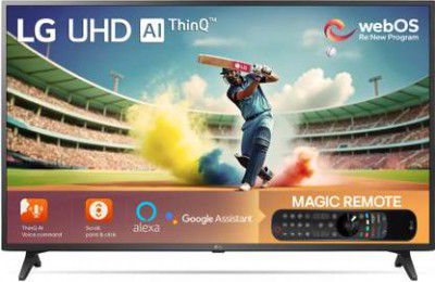 LG UQ7550 108 cm (43 inch) Ultra HD (4K) LED Smart WebOS TV (43UQ7550PSF)