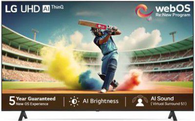 LG UR7500 (65 inch) Ultra HD (4K) LED Smart WebOS TV 2023 Edition (65UR7500PSC)