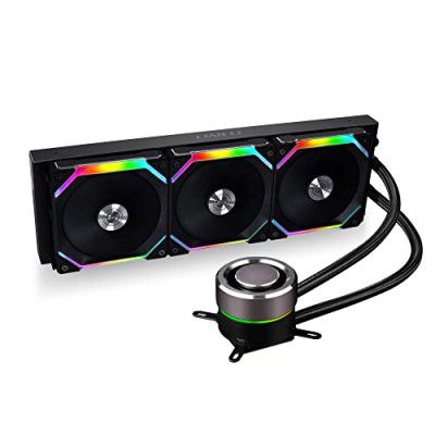 Lian Li Galahad 360 ARGB UNI Fan SL Edition - Black All-in-one Liquid CPU Cooler/AIO G89.GA360SLB.in