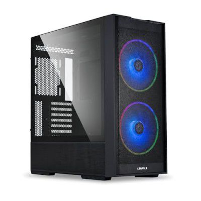 Lian Li Lancool 206 Mid-Tower Computer Case/Gaming Cabinet - Black - G99.LAN206RX.in