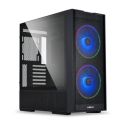 Lian Li Lancool 206 Mid-Tower Computer Case/Gaming Cabinet - Black - G99.LAN206RX.in...
