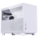 Lian Li Q58W4 Mini Computer CaseI Gaming CabinetI PC Cabinet I Chassis with PCIe 4.0 Riser Cable I Supports Mini-ITX - White (G99.Q58W4.in)...