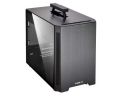 Lian Li TU-150 WX Computer Case I Gaming Cabinet - Black I ITX/DTX Motherboard Support I Tempered Glass Left Side Panel - G99.TU150WX.in (TU-150WX)...