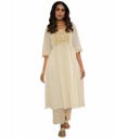 Libas Women's Printed Cotton A-Line Kurta...