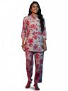 Libas Womens Printed Silk Blend Co-ord Set for Women...