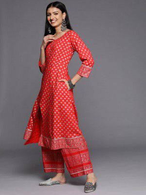 Libas Womens Printed Viscose A-Line Kurta for Women