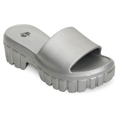 Liberty A-HA LB46-01E Casual Sandal for Women - Grey, Dark Grey & Yellow
