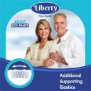 Liberty Eco Adult Diaper Pants Unisex Medium 20 Pcs Waist Size (61-115 cm | 24-45 Inches)
...
