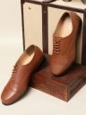 Liberty Men 7168-03 Tan Formal Oxford Shoes-5 UK(39 EU)...
