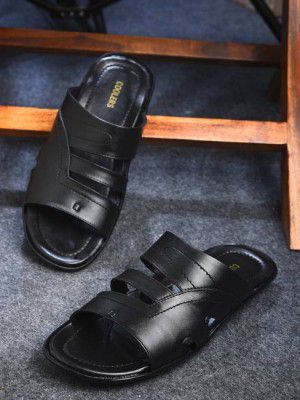 LIBERTY  Men Coolers COOL100-1 Slipper Black Casual Sandal