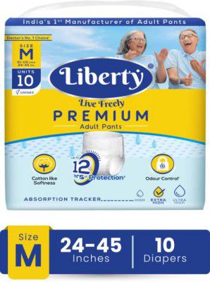 Liberty Pants Adult Diapers - M  (10 Pieces)
