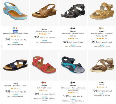 Liberty Women's Footwear Minimum 70% Off