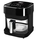 Libra 4.5 Litre Air Fryer For Home | 1450 Watts Powerful Air Fryer | 9-In-1 Function: Air Fry, Toast, Grill, Bake, Reheat & Keep Warm | Fast & Even Cooking | Feather Touch Led Display - Black...