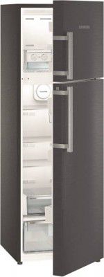 Liebherr 350 L Frost Free Double Door Top Mount 2 Star Refrigerator (Cobalt Steel, TDcs 3540-20)