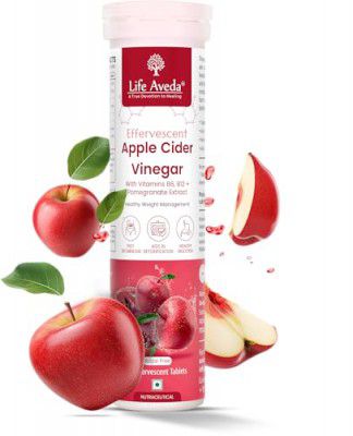 Life Aveda Apple Cider Vinegar Effervescent Tablets - 15 Pcs