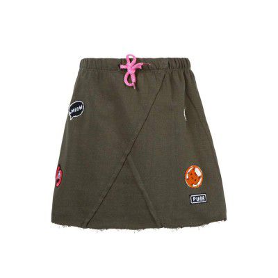 Life by Shoppers Stop Girls Patch Work Casual Skirt